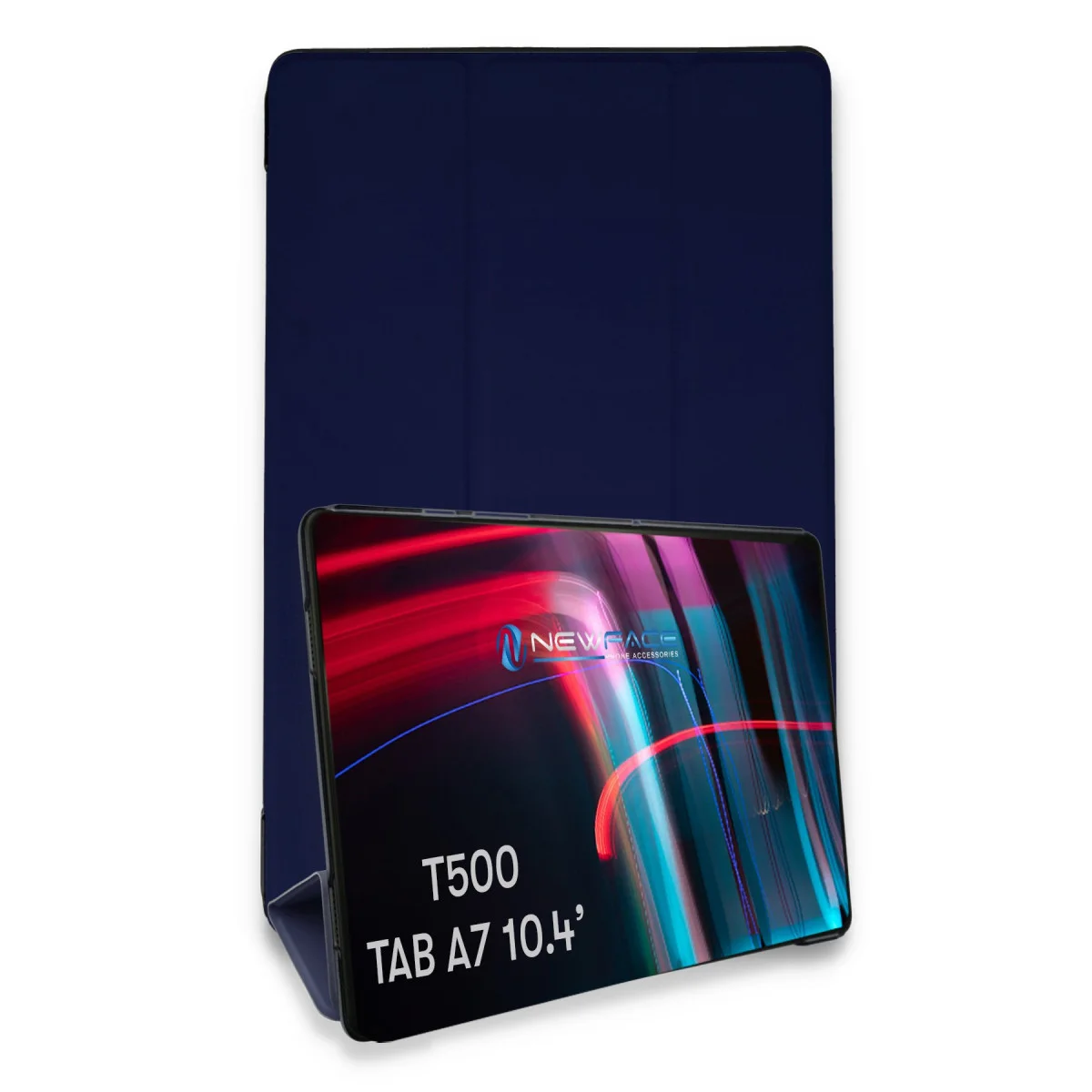 Galaxy T500 Tab A7 10.4 Kılıf Tablet Smart Kılıf - Lacivert