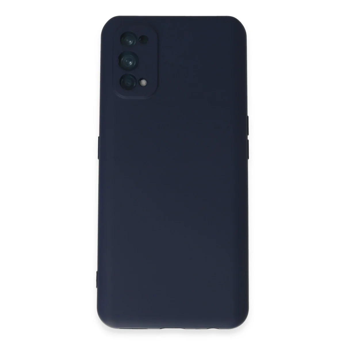 Realme 7 Pro Kılıf Nano içi Kadife Silikon - Lacivert
