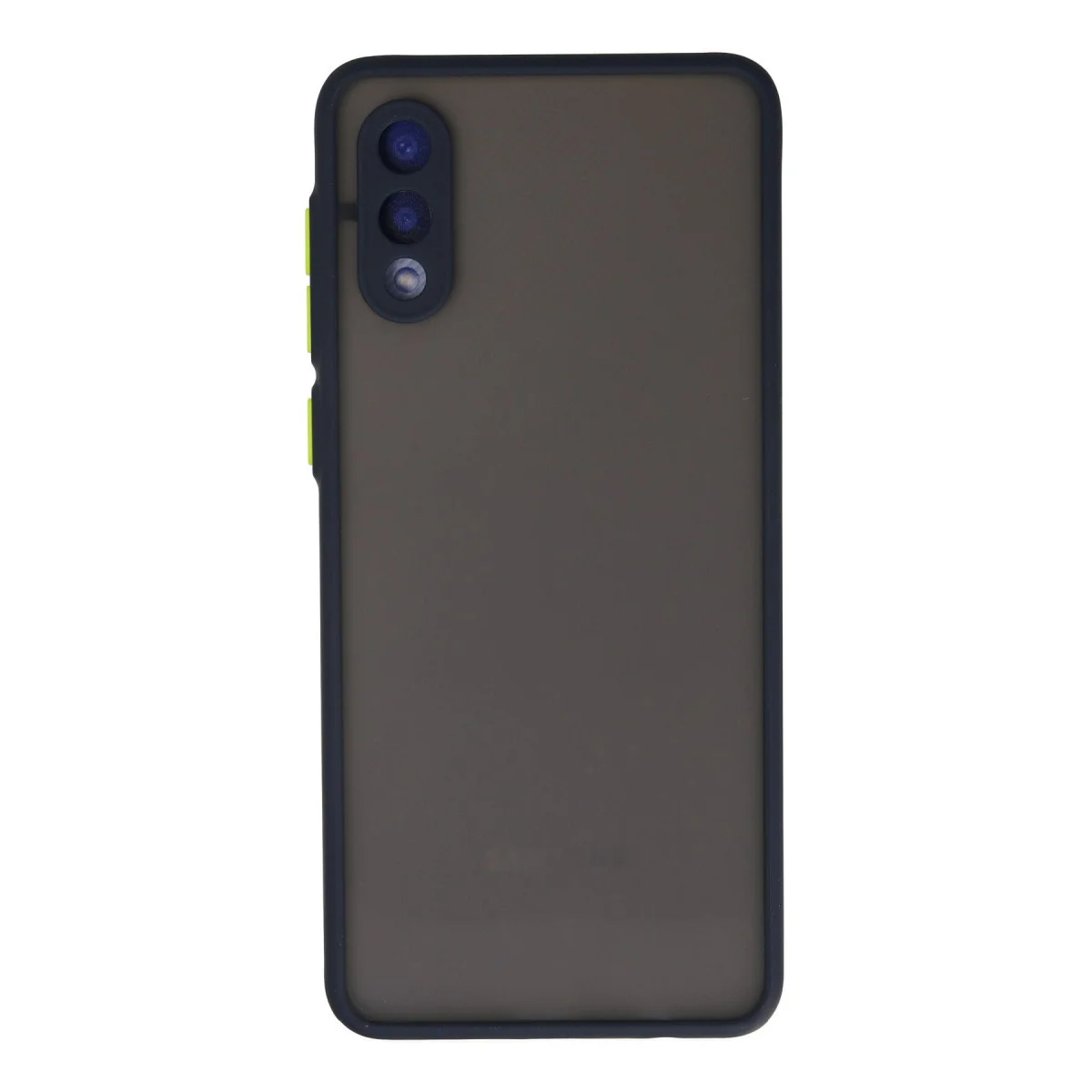 Galaxy A02 Kılıf Montreal Silikon Kapak - Lacivert