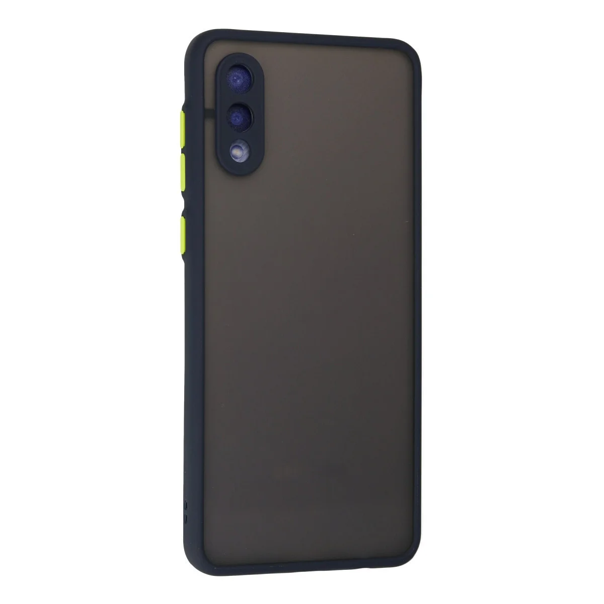 Galaxy A02 Kılıf Montreal Silikon Kapak - Lacivert