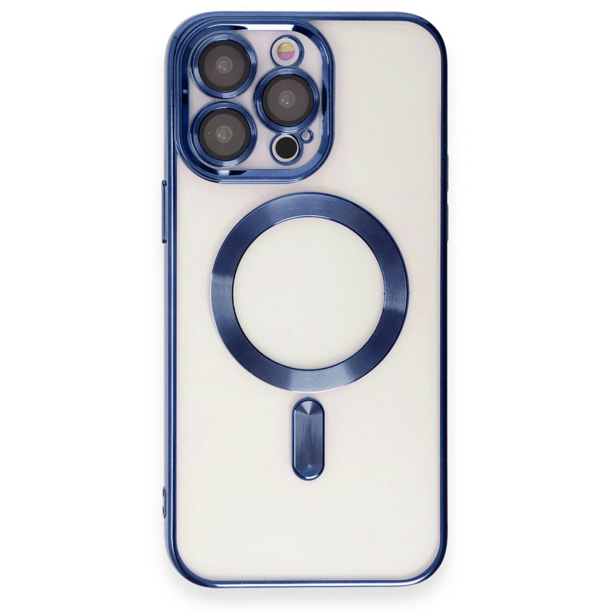 iPhone 15 Pro Kılıf Kross Magneticsafe Kapak - Lacivert