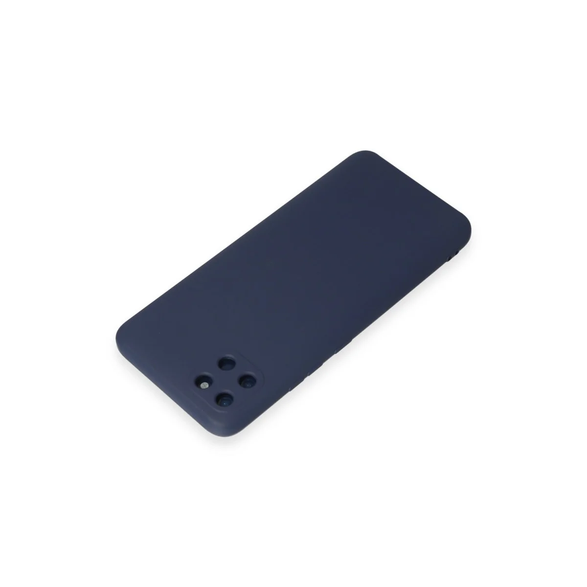 Realme C11 Kılıf Nano içi Kadife Silikon - Lacivert
