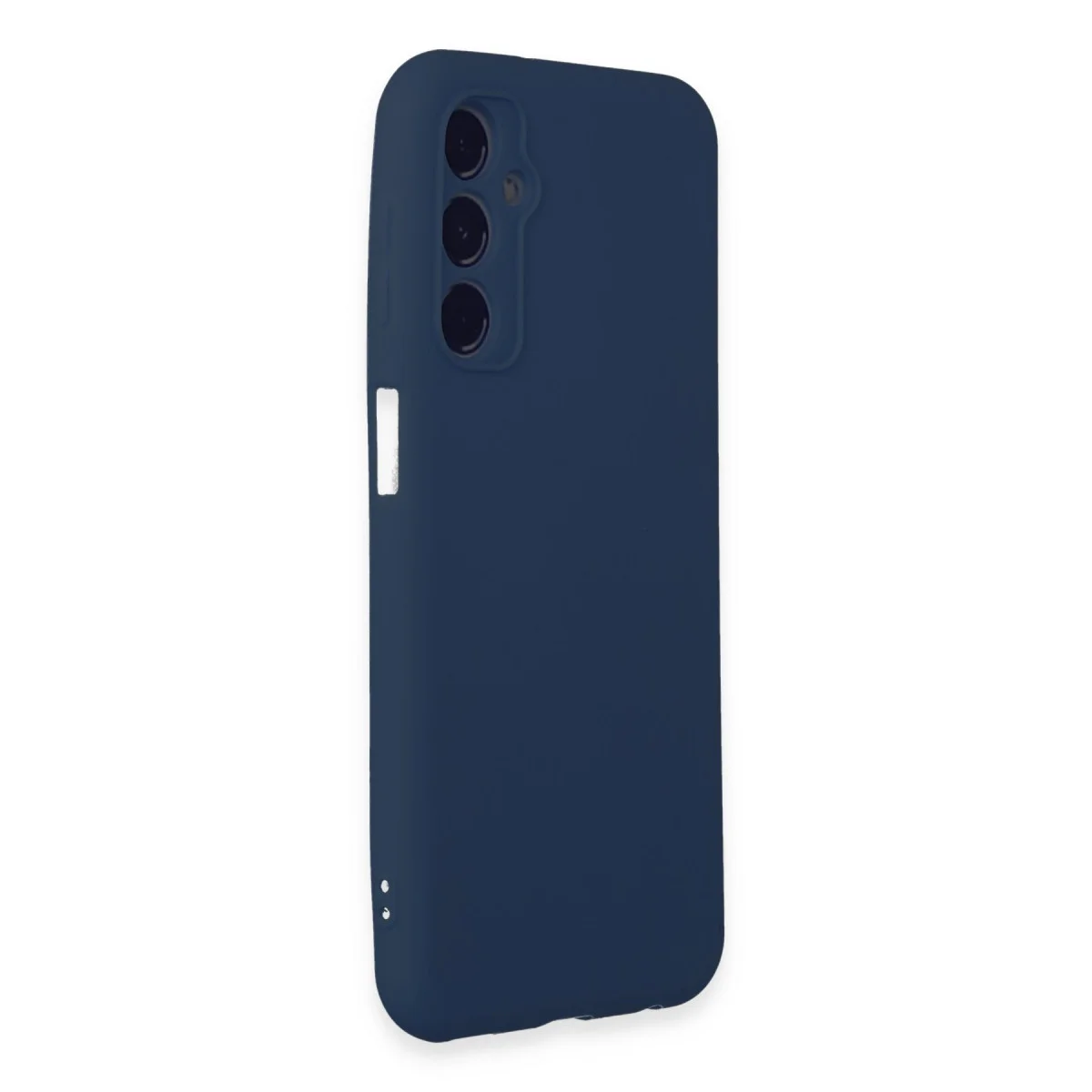 Galaxy M34 5G Kılıf First Silikon - Lacivert