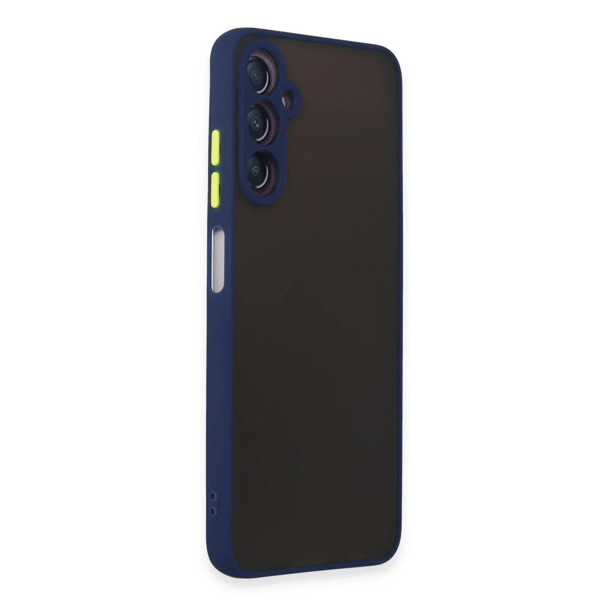Galaxy A05S Kılıf Montreal Silikon Kapak - Lacivert