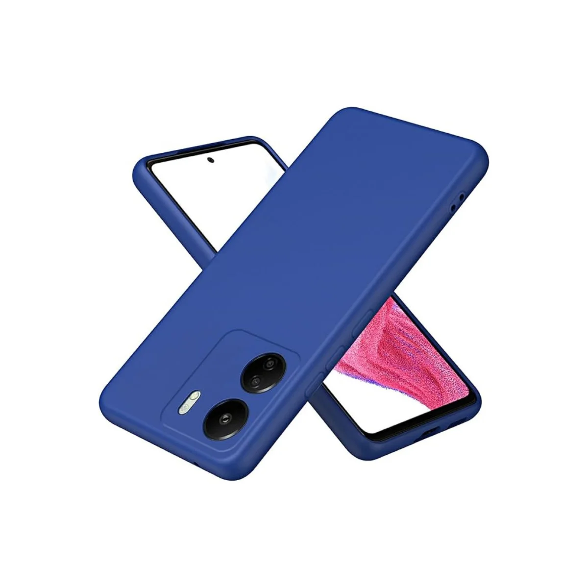 Redmi 13C Kılıf First Silikon - Lacivert