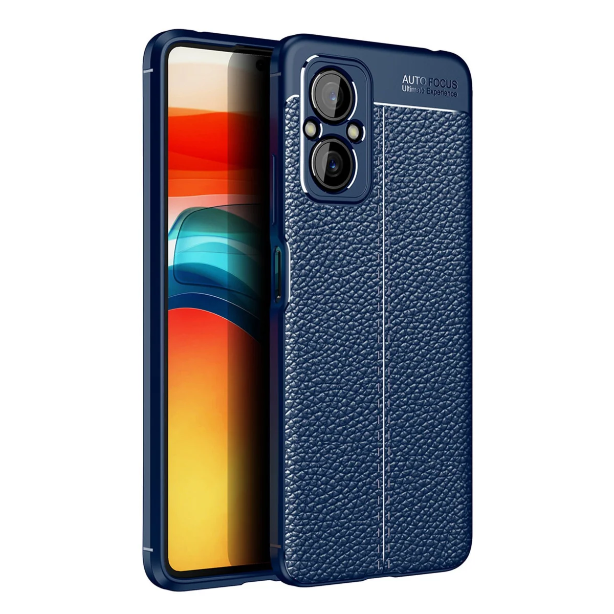 Poco M5 Kılıf Auto Focus Kapak - Lacivert