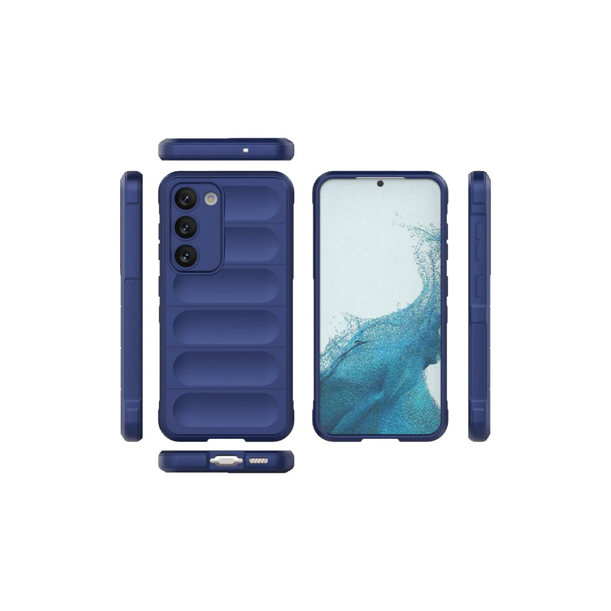 Galaxy S23 Plus Kılıf Optimum Silikon - Lacivert