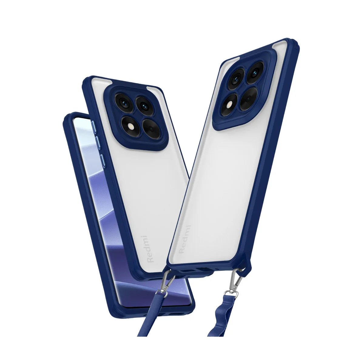 Redmi Note 14 Pro 5G Kılıf Penta Silikon Kılıf - Lacivert