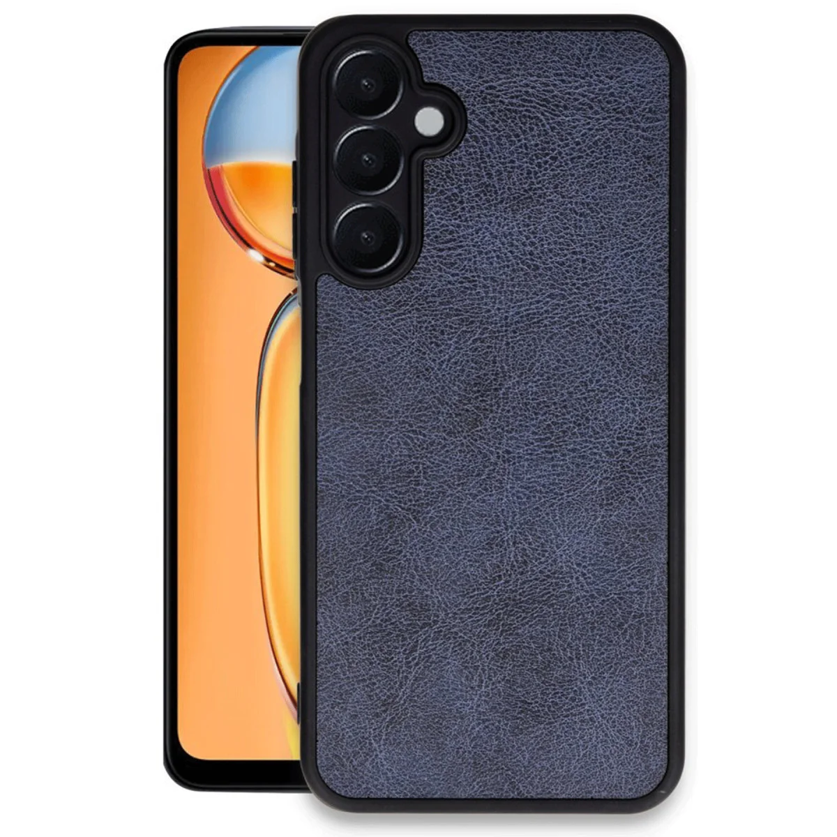 Galaxy A26 Kılıf Aras Deri Kapak - Lacivert