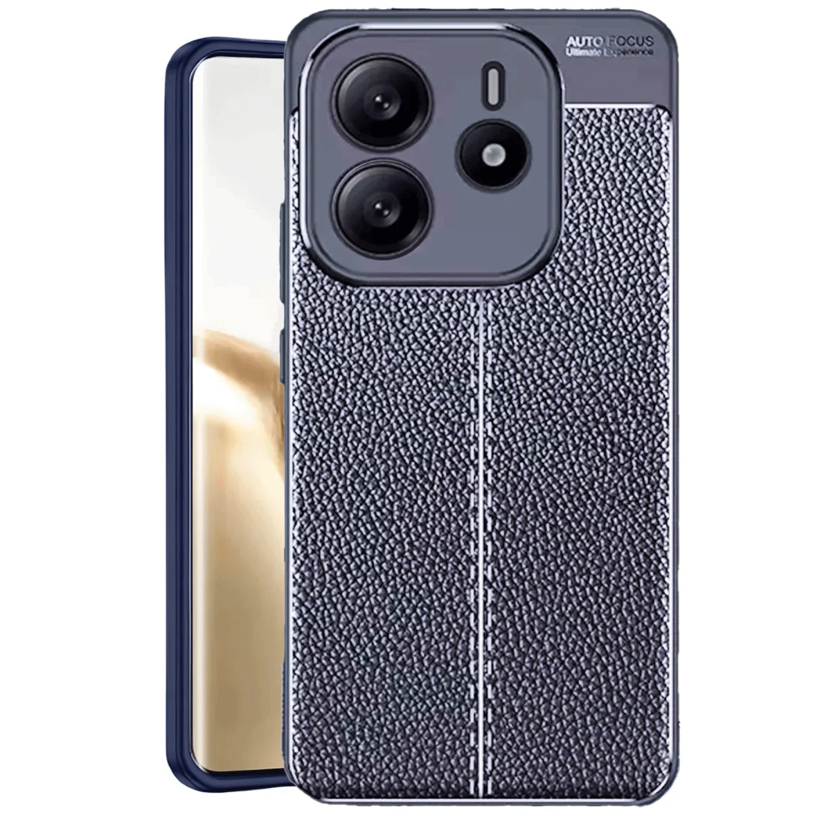 Redmi Note 14 4G Kılıf Auto Focus Kapak - Lacivert