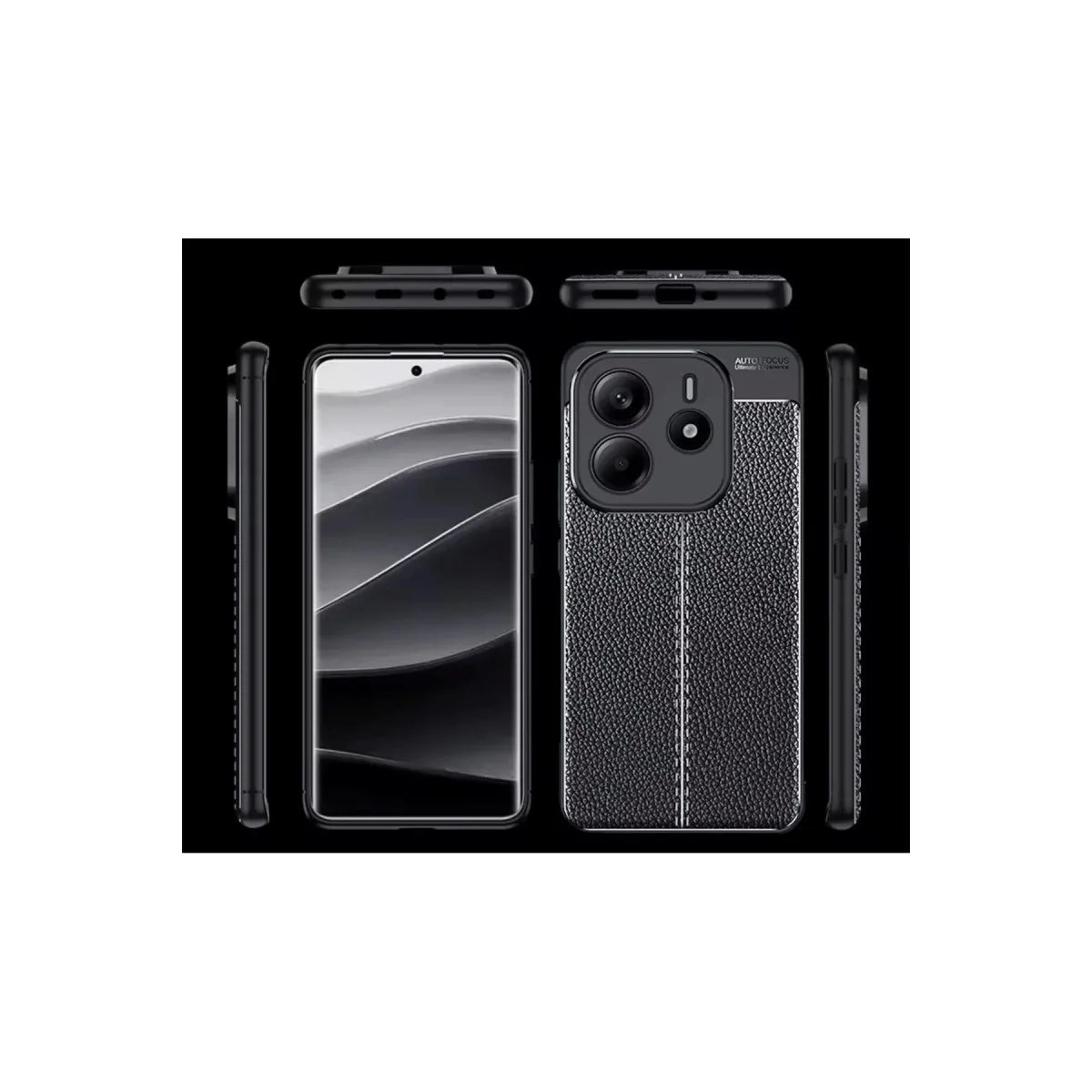 Redmi Note 14 4G Kılıf Auto Focus Kapak - Lacivert