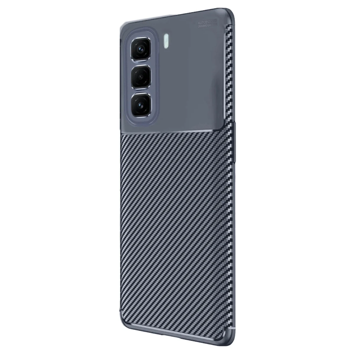 Hot 50 Pro Plus 4G Auto Focus Karbon Kapak - Lacivert