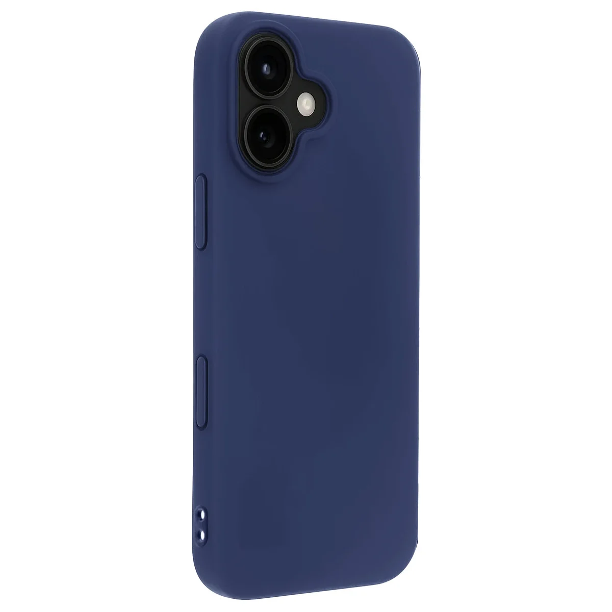 iPhone 17 Nano içi Kadife Silikon - Lacivert