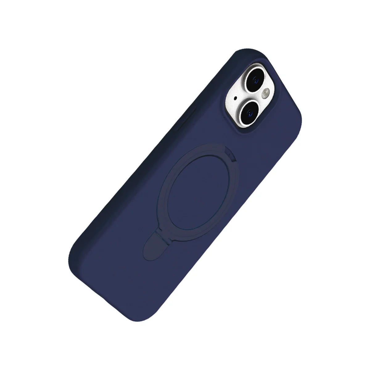 iPhone 14 Regal Magsafe Standlı Kapak - Lacivert