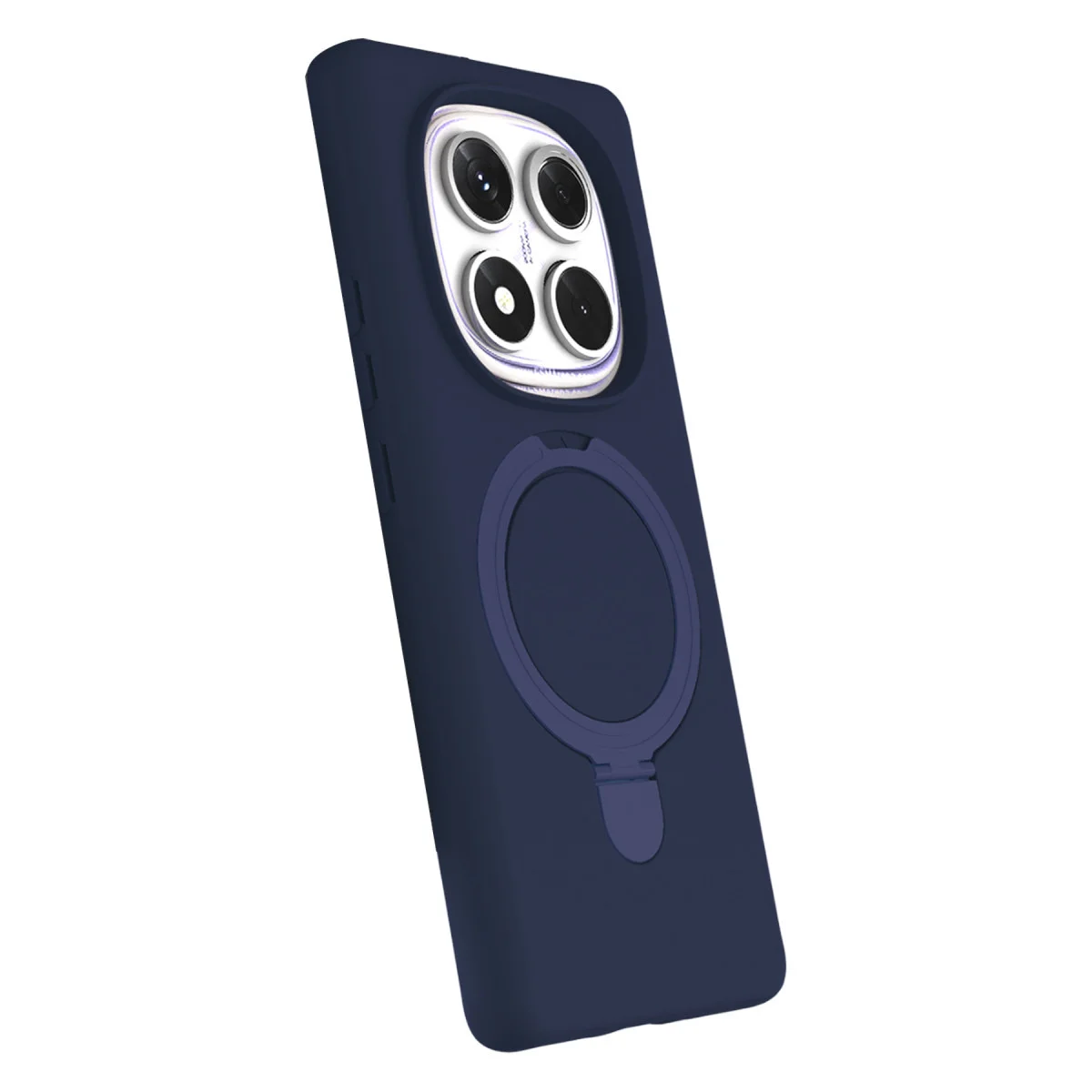 Redmi Note 14 Pro 4G Regal Magsafe Standlı Kapak - Lacivert