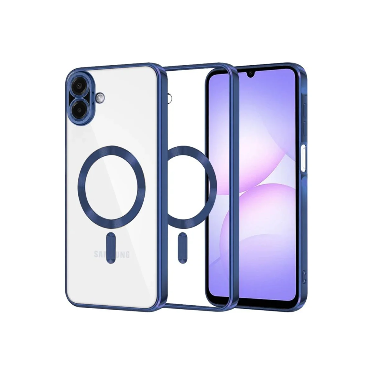 Galaxy A07 4G Kross Magneticsafe Kapak - Lacivert