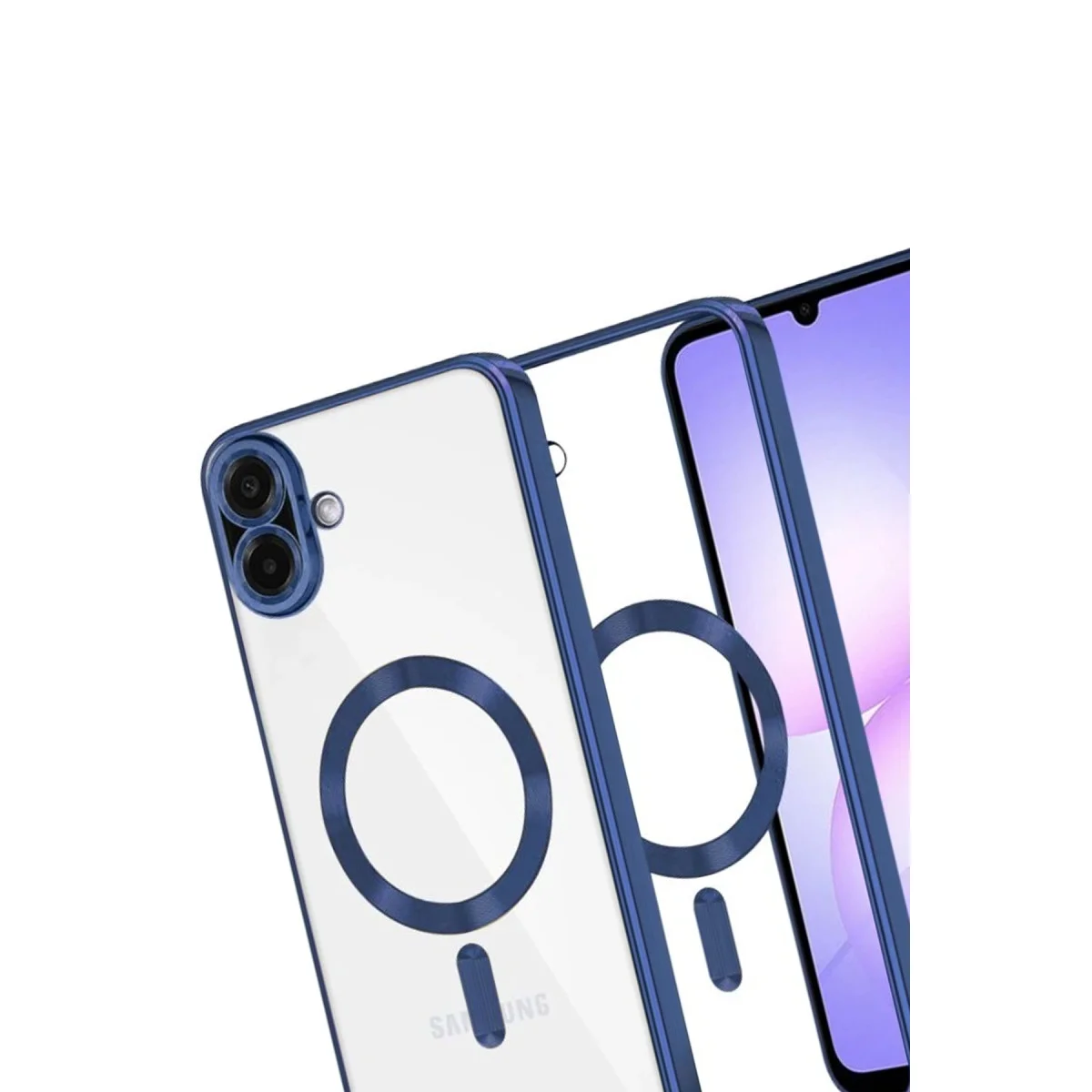 Galaxy A07 4G Kross Magneticsafe Kapak - Lacivert