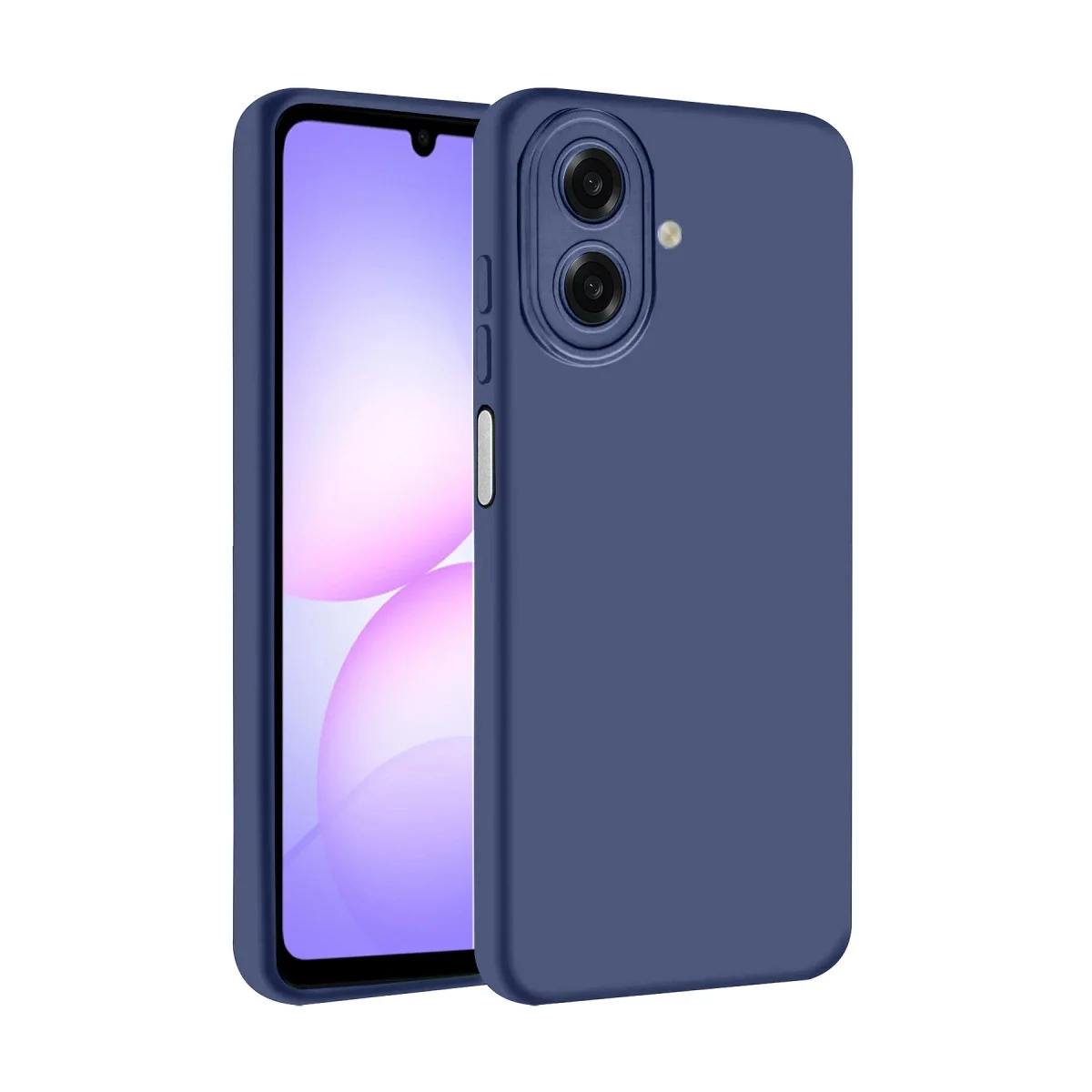 Galaxy A07 4G Nano içi Kadife Silikon - Lacivert