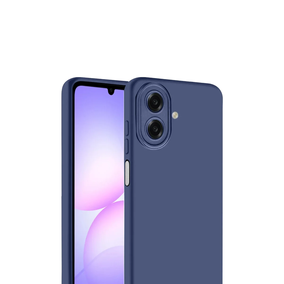 Galaxy A07 4G Nano içi Kadife Silikon - Lacivert
