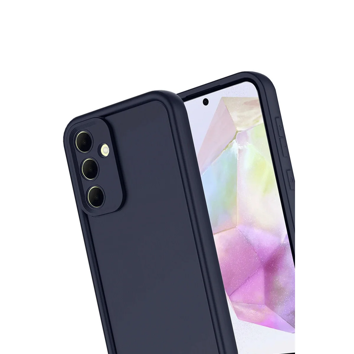 Galaxy A17 5G Viera Silikon - Lacivert