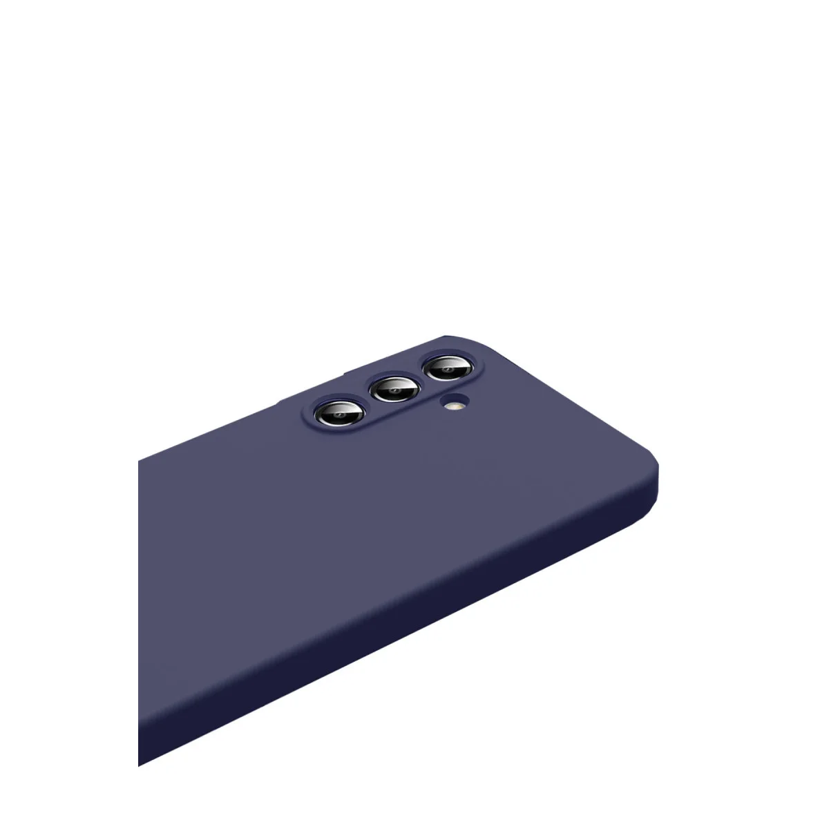 Galaxy S25 FE Nano içi Kadife Silikon - Lacivert