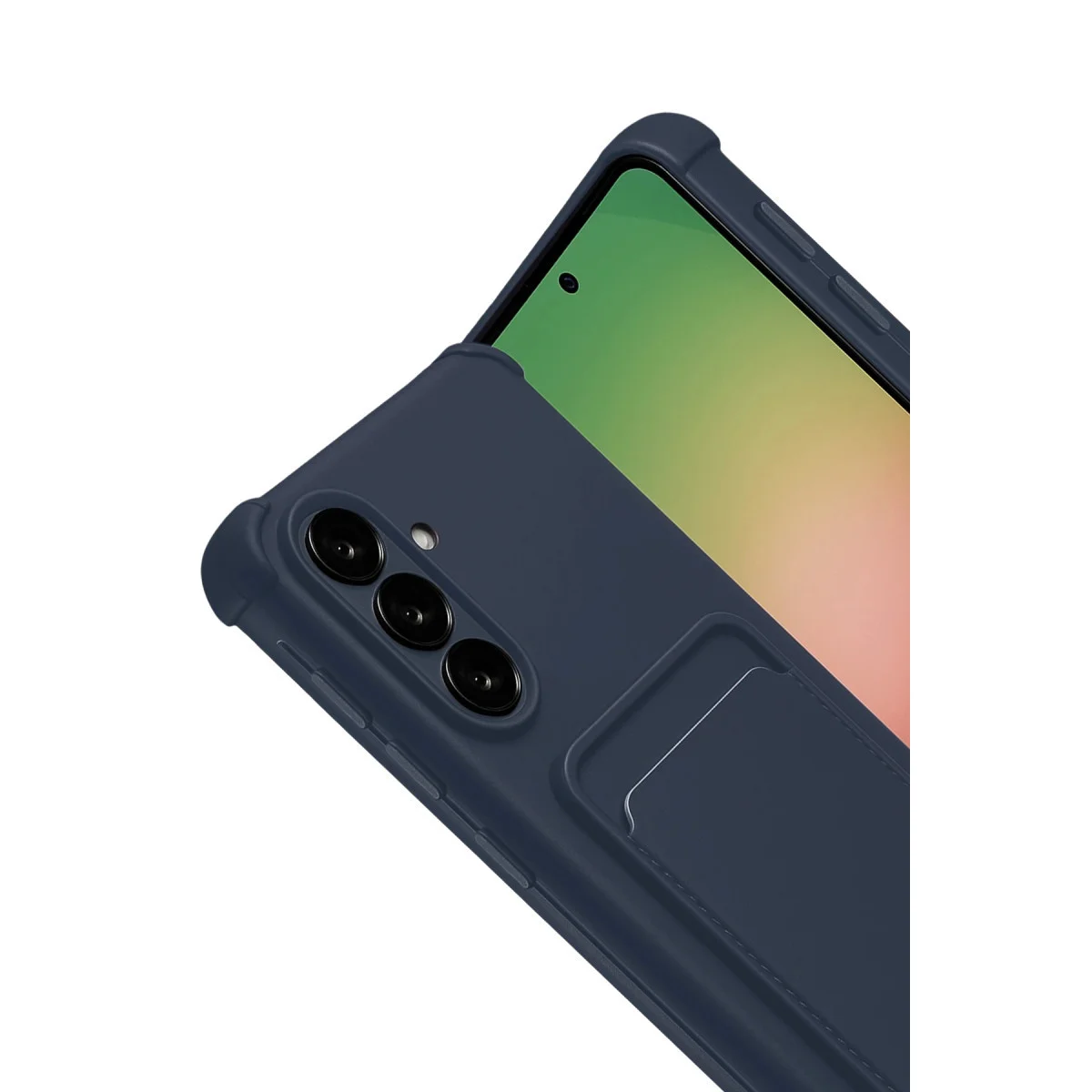 Galaxy A17 5G Kelvin Kartvizitli Silikon - Lacivert