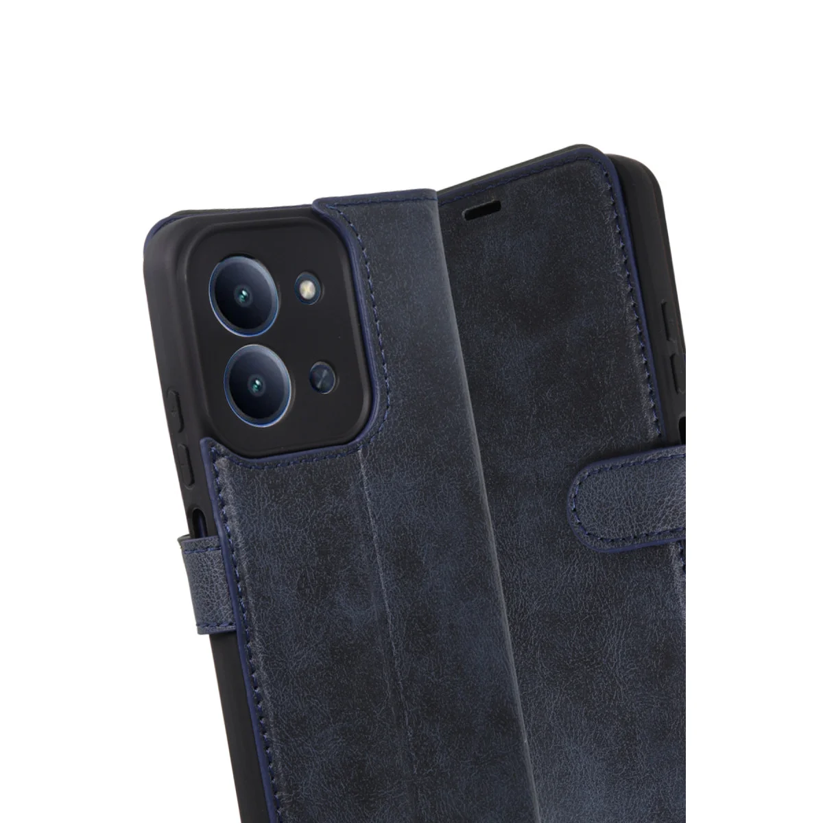 Redmi 15C 4G Trend S Plus Kapaklı Kılıf - Lacivert