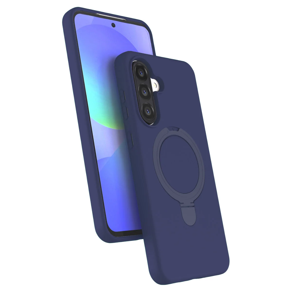Galaxy A37 5G Regal Magsafe Standlı Kapak - Lacivert