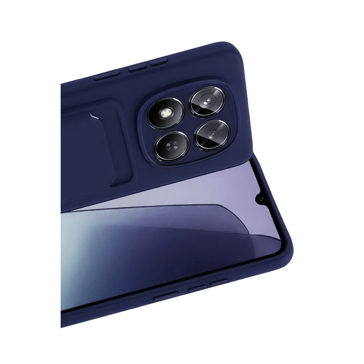 Redmi Note 15 Pro 4G Kelvin Kartvizitli Silikon - Lacivert