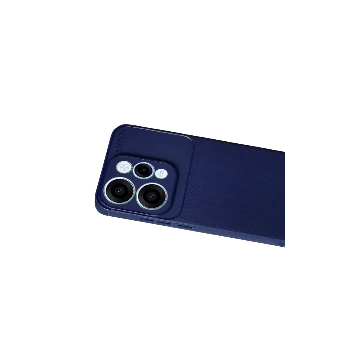 Reno 15 Auto Focus Karbon Kapak - Lacivert