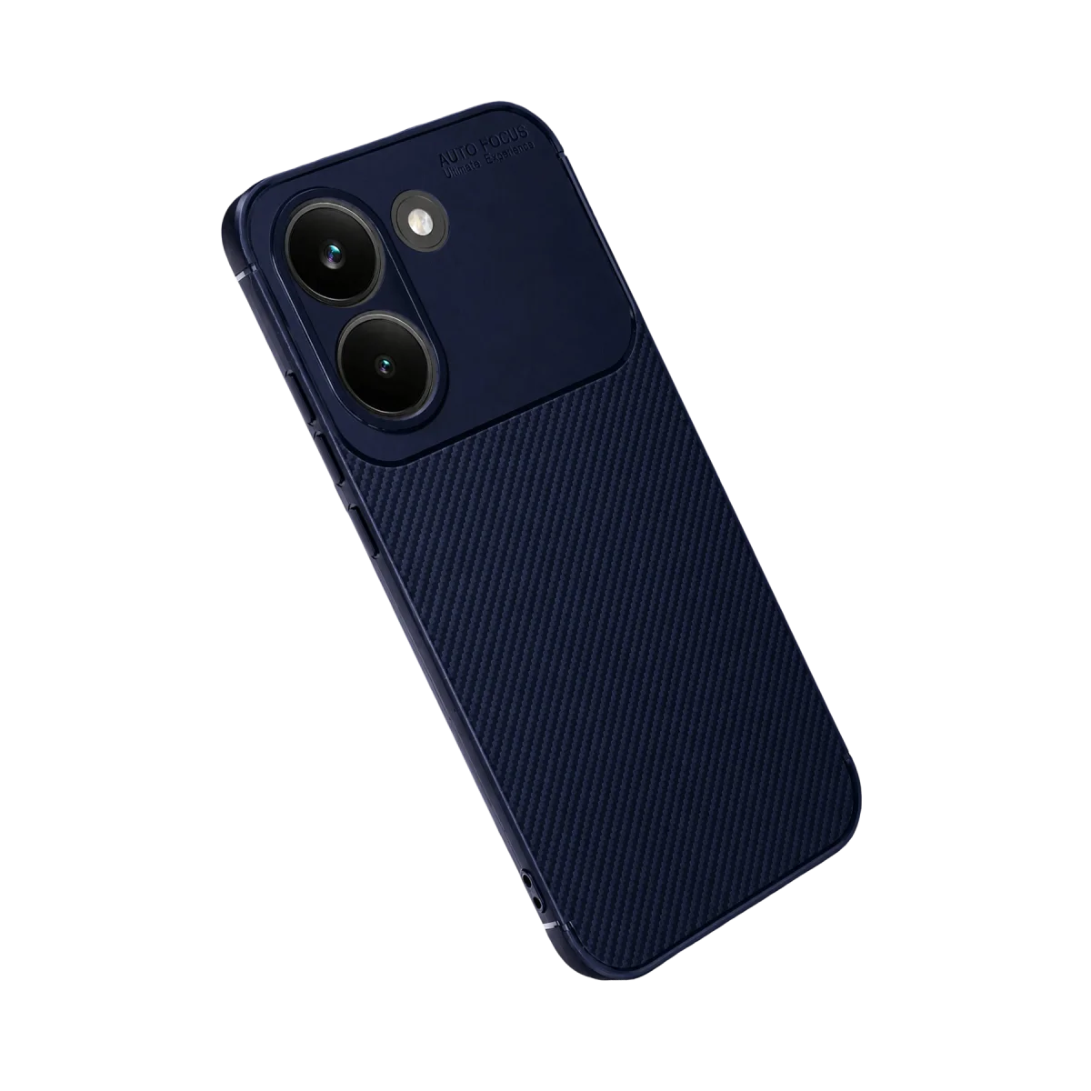 Poco X8 Pro Auto Focus Karbon Kapak - Lacivert