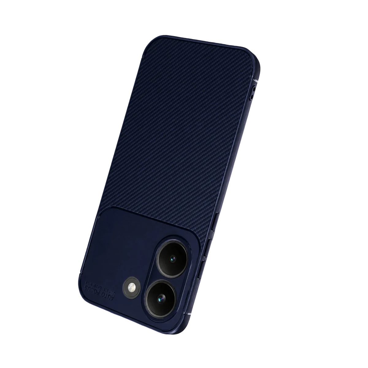 Poco X8 Pro Auto Focus Karbon Kapak - Lacivert