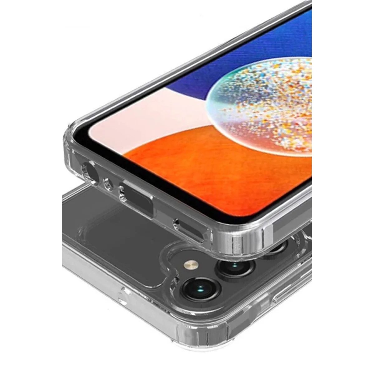 Galaxy S24 Kılıf Magneticsafe Şeffaf Silikon - Şeffaf