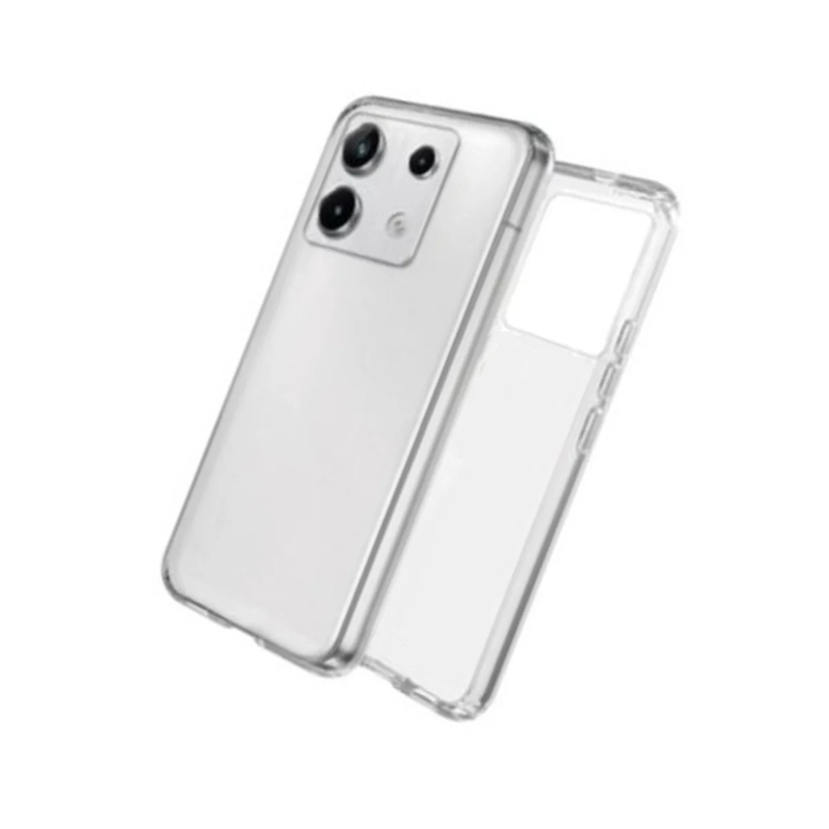 Redmi Note 13 Pro 4G Kılıf Lüx Şeffaf Silikon