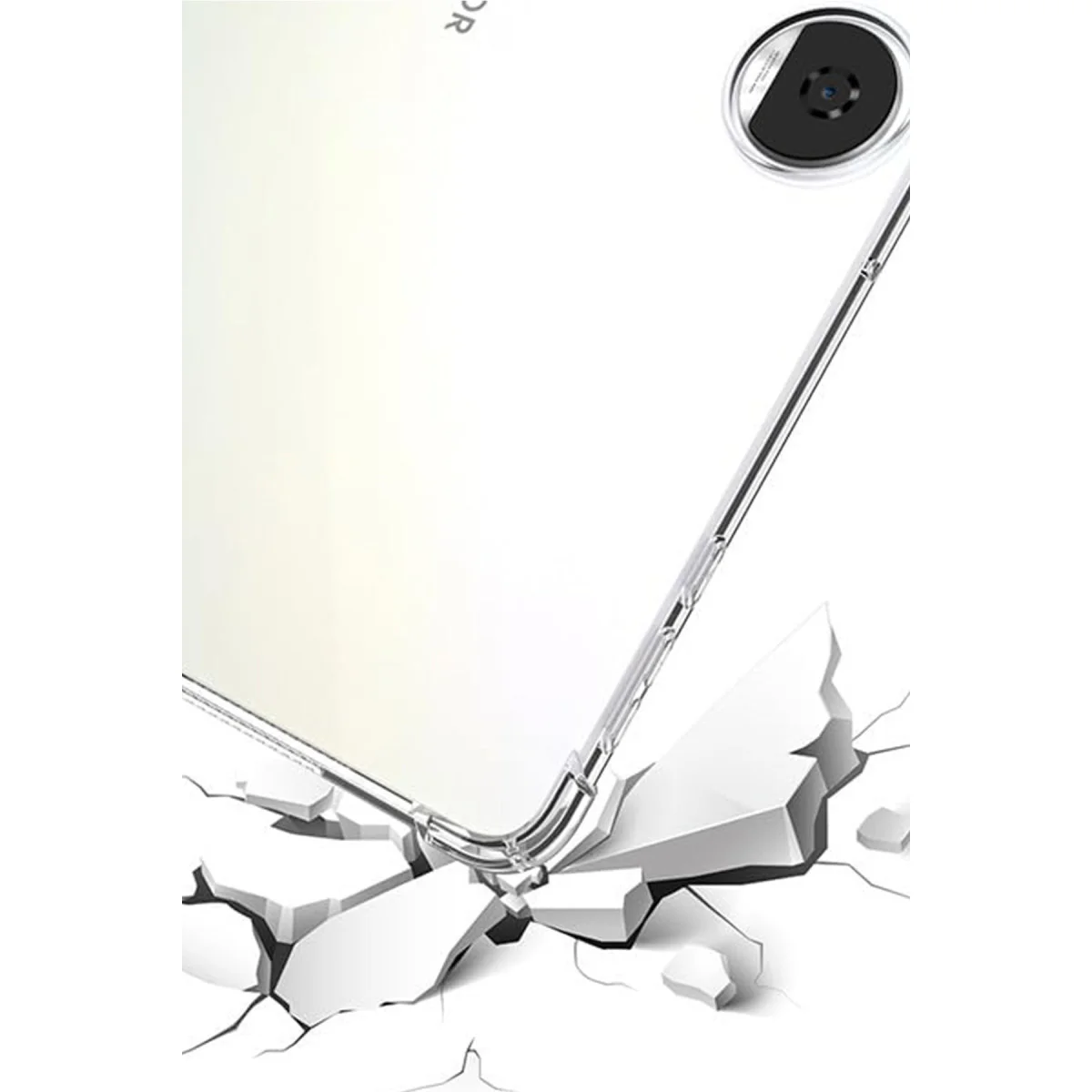 Pad 9 Kılıf Anti Shock Tablet Silikon - Şeffaf