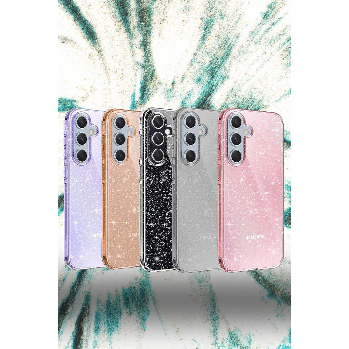 Galaxy A14 4G Kılıf Glow Kapak - Şeffaf