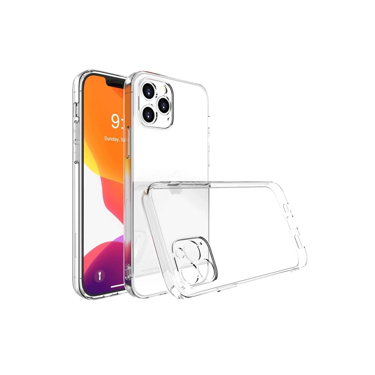 iPhone 16 Pro Max Kılıf Lüx Şeffaf Silikon