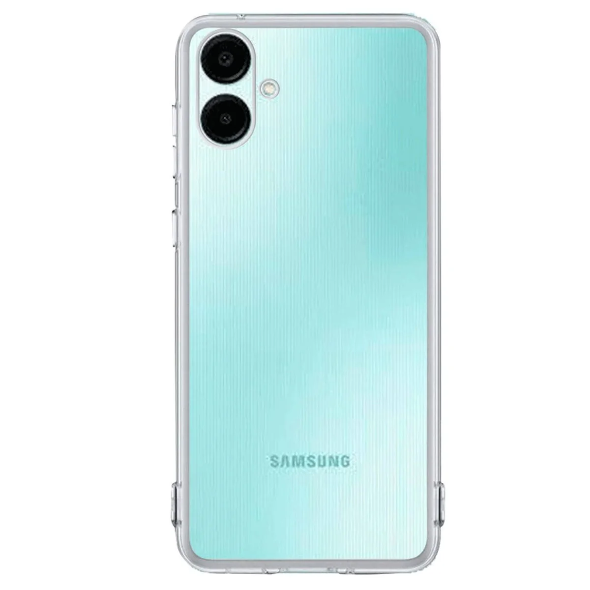 Galaxy A06 Kılıf Lüx Şeffaf Silikon