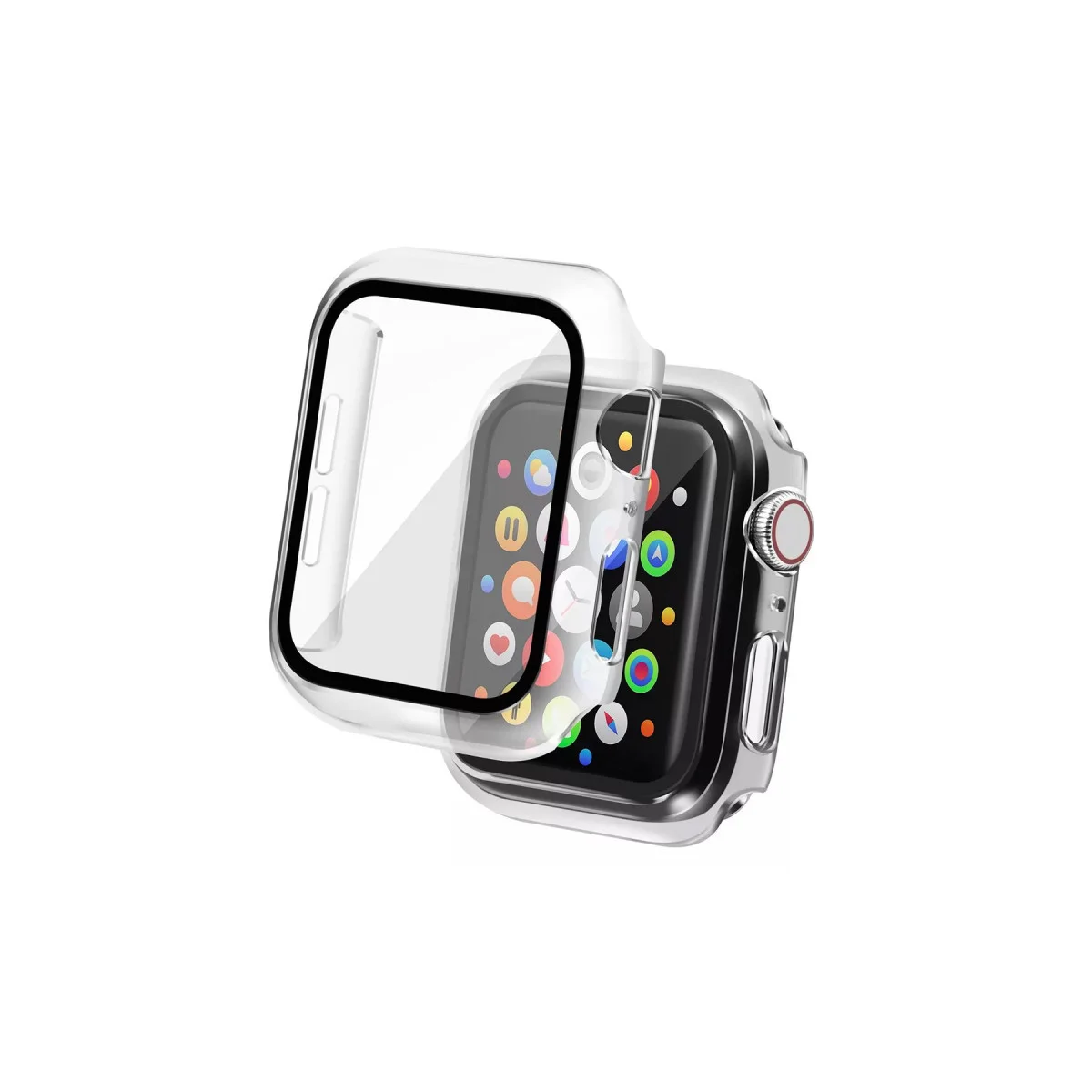 Watch 42mm Camlı Kasa Ekran Koruyucu - Şeffaf