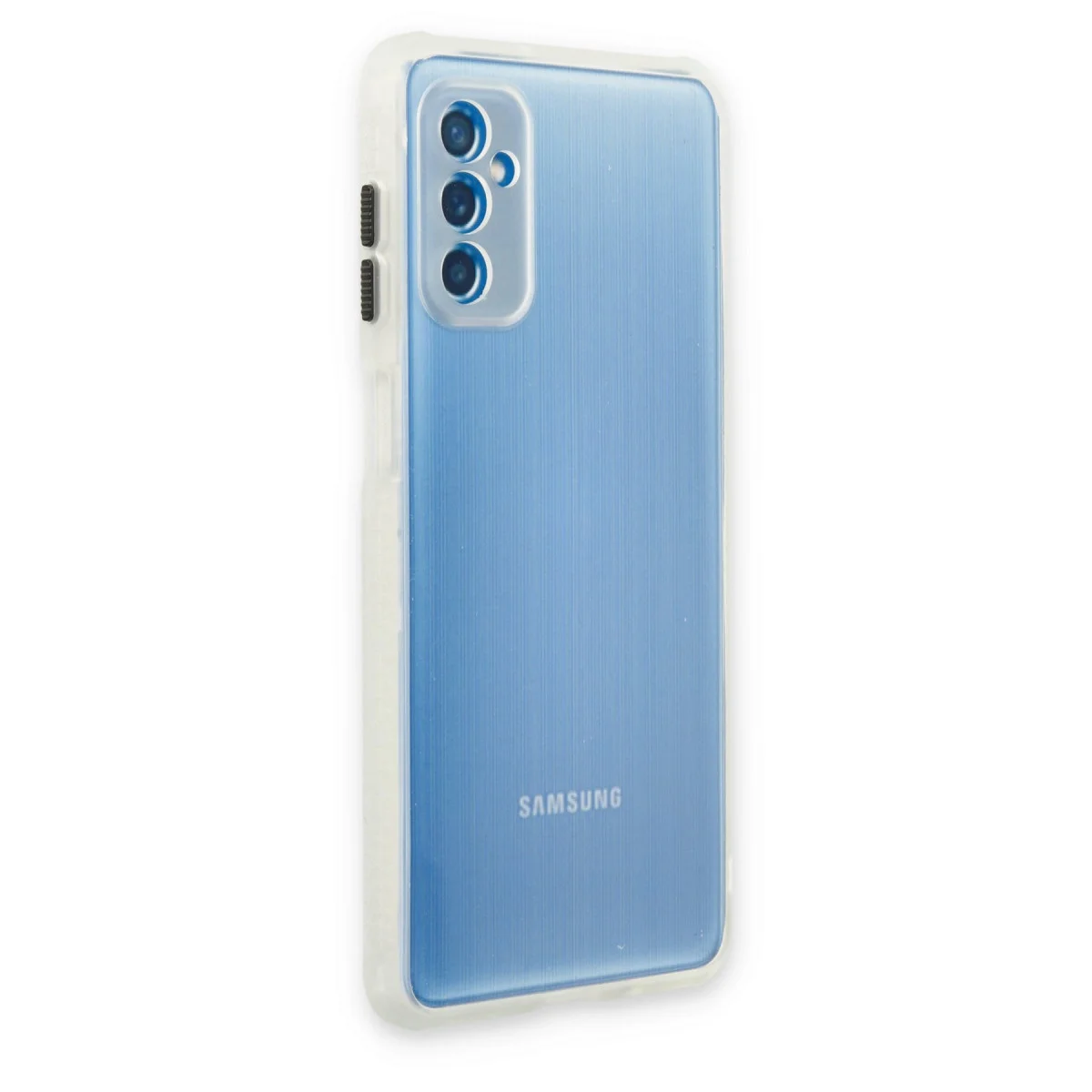 Galaxy M52 5G Kılıf Miami Şeffaf Silikon - Şeffaf
