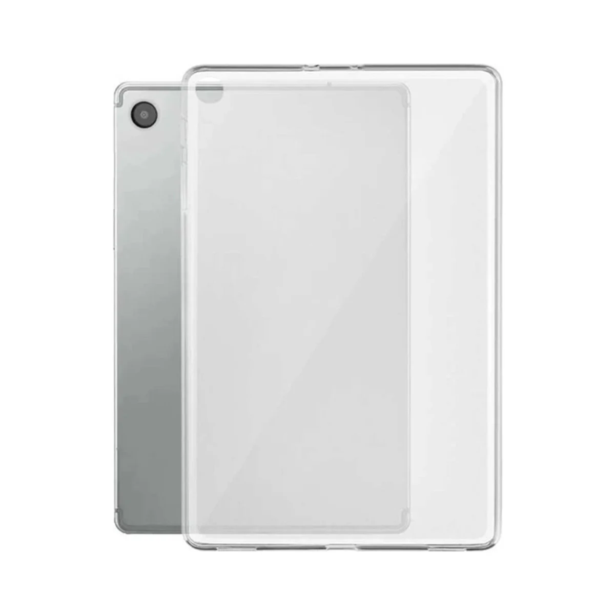 Galaxy X200 Tab A8 10.5 Kılıf Tablet Şeffaf Silikon - Şeffaf
