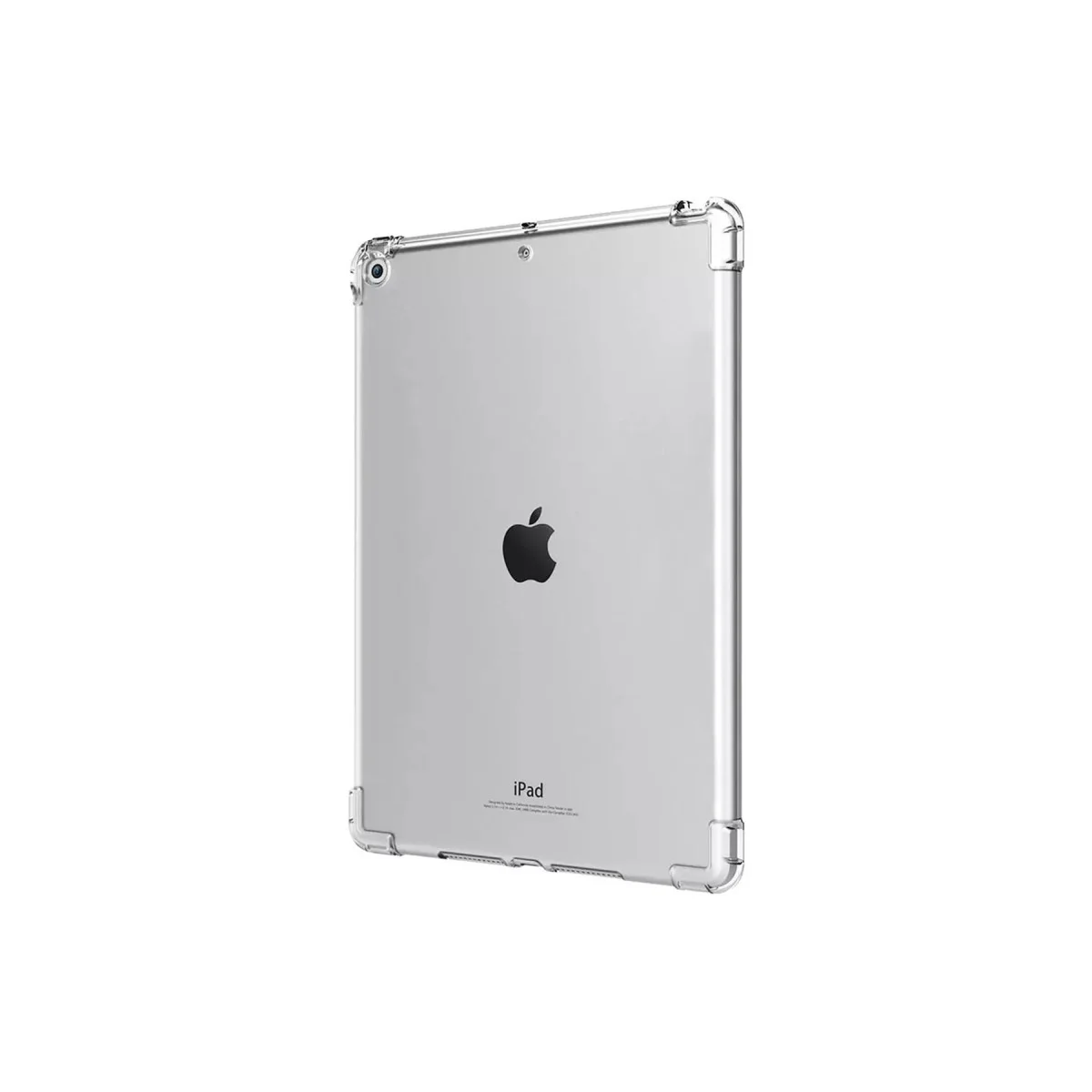 iPad 10.2 (7.nesil) Kılıf Anti Shock Tablet Silikon - Şeffaf