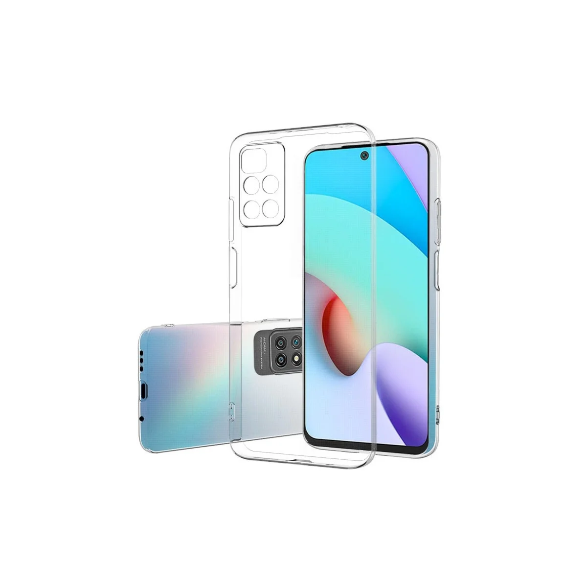 Redmi 10 2022 Kılıf Lüx Şeffaf Silikon