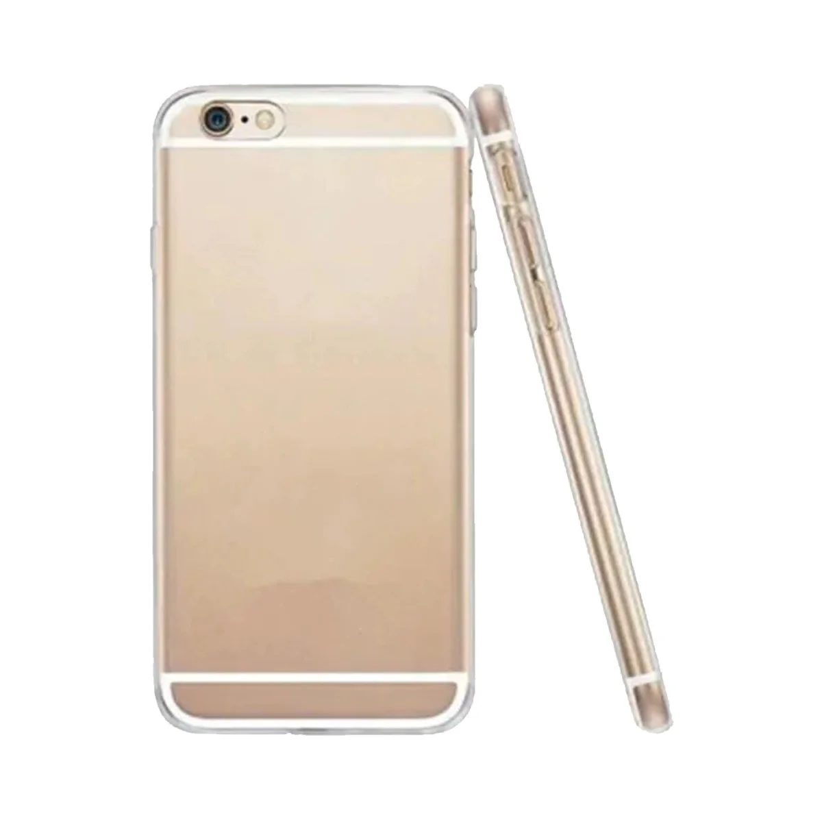 iPhone 6 Kılıf Lüx Şeffaf Silikon
