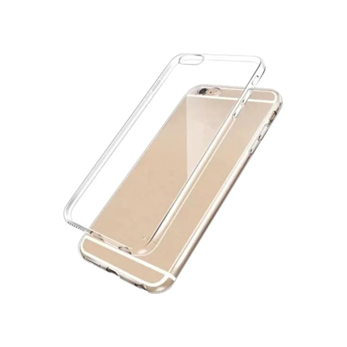 iPhone 6 Kılıf Lüx Şeffaf Silikon