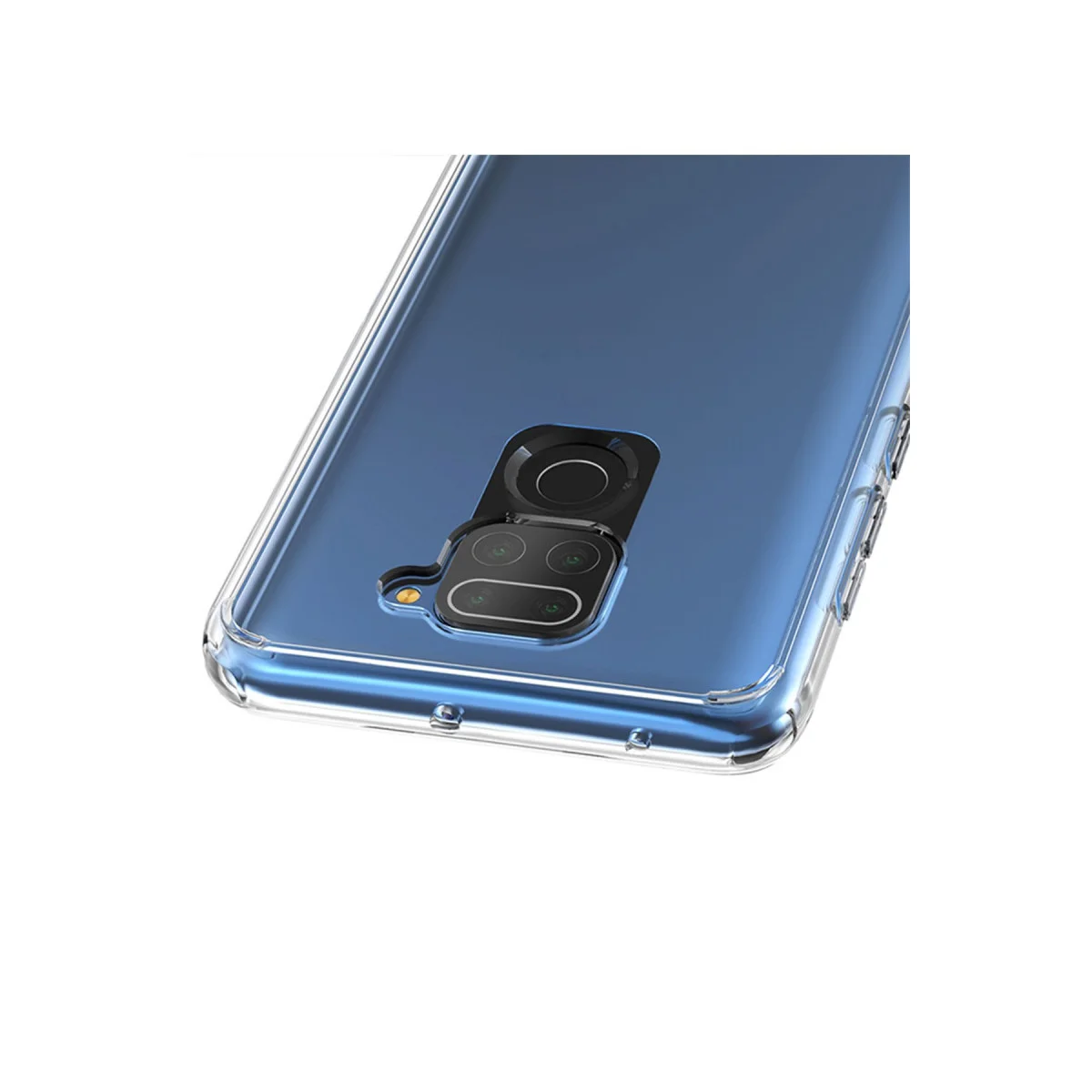 Redmi Note 9 Kılıf Lüx Şeffaf Silikon - Şeffaf
