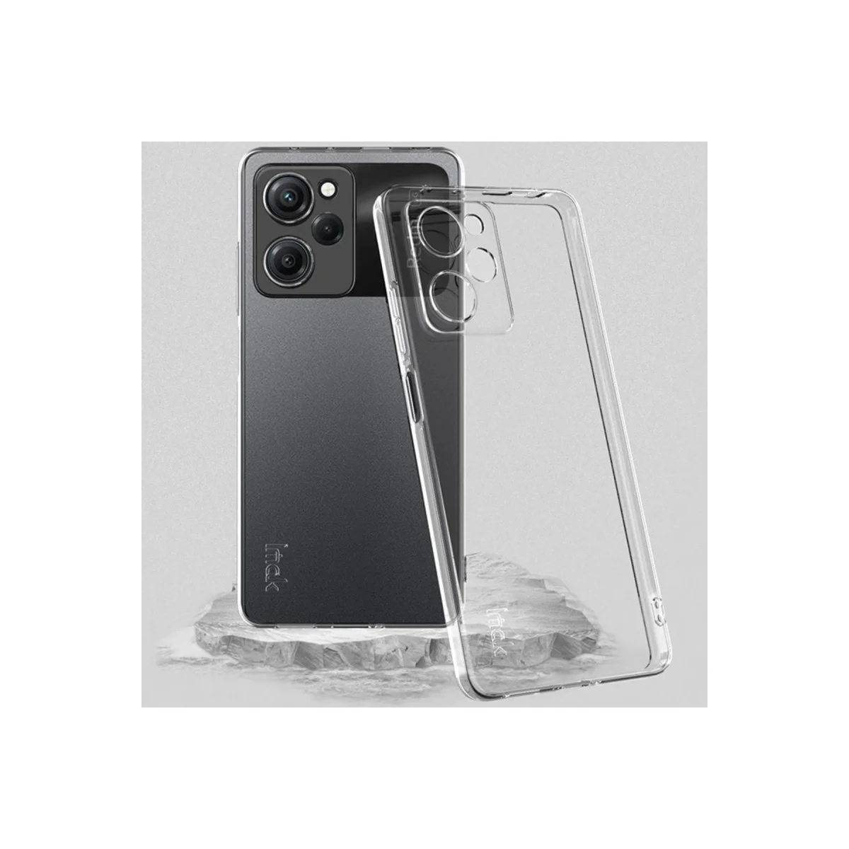 Poco X5 Pro 5G Kılıf Lüx Şeffaf Silikon