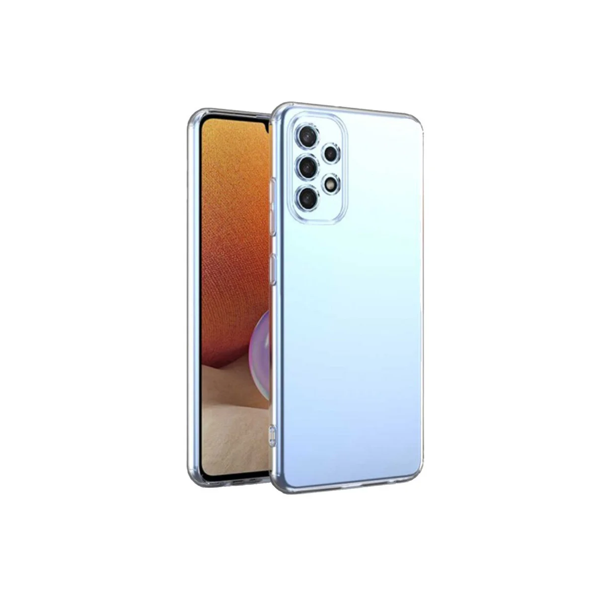 Galaxy A33 5G Kılıf Lüx Şeffaf Silikon
