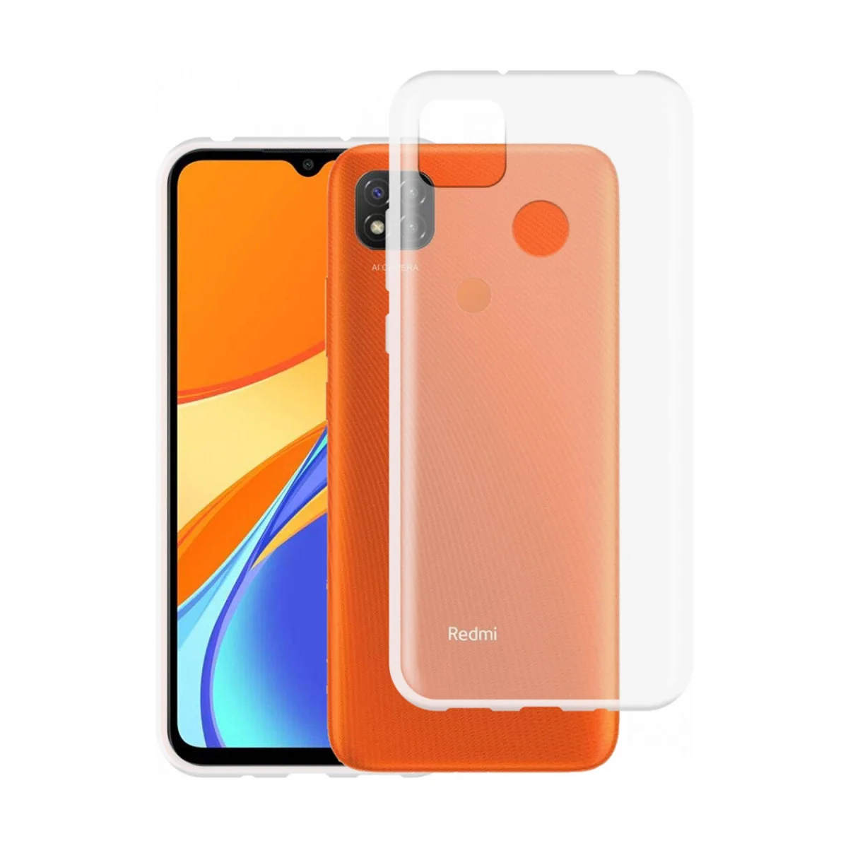 Redmi 9C Kılıf Lüx Şeffaf Silikon