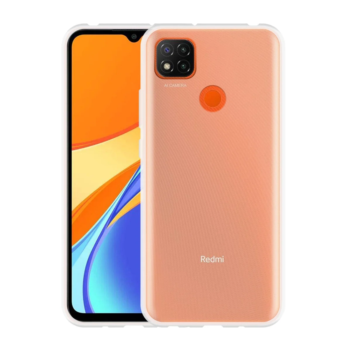 Redmi 9C Kılıf Lüx Şeffaf Silikon